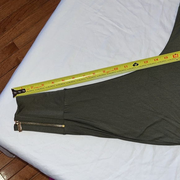 Women’s Calvin Klein green lace up top size XS - Picture 9 of 10